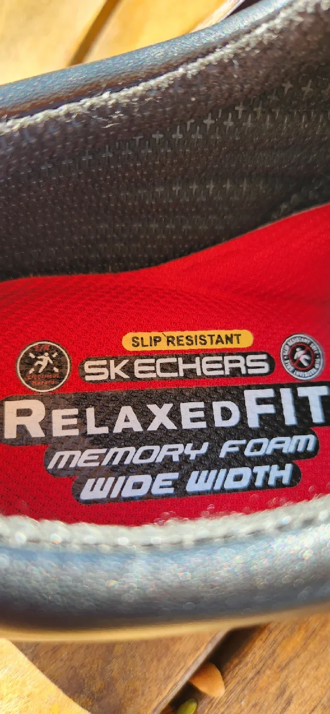 New Skechers Relaxed Fit Work Shoes Extra Wide image indicator(8)