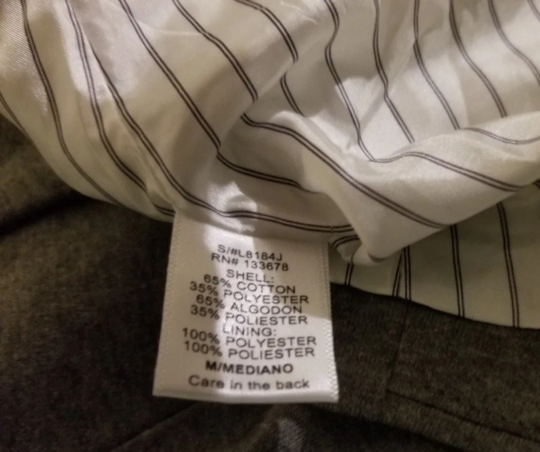 NWT Love Tree Women's Gray Blazer  - Size Medium image indicator(6)