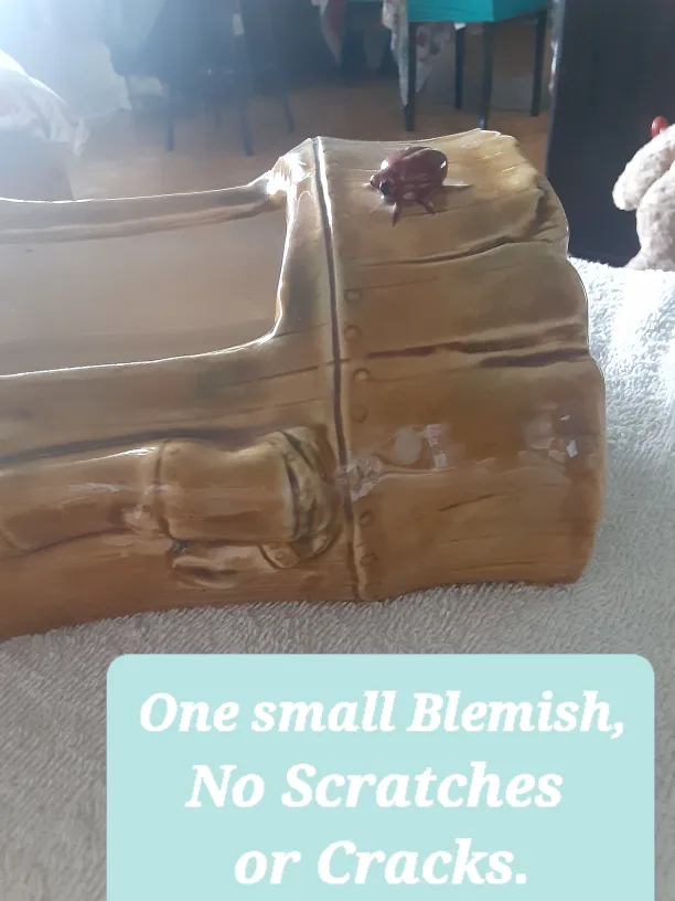 Ceramic Bamboo Log Planter, 15" image indicator(9)