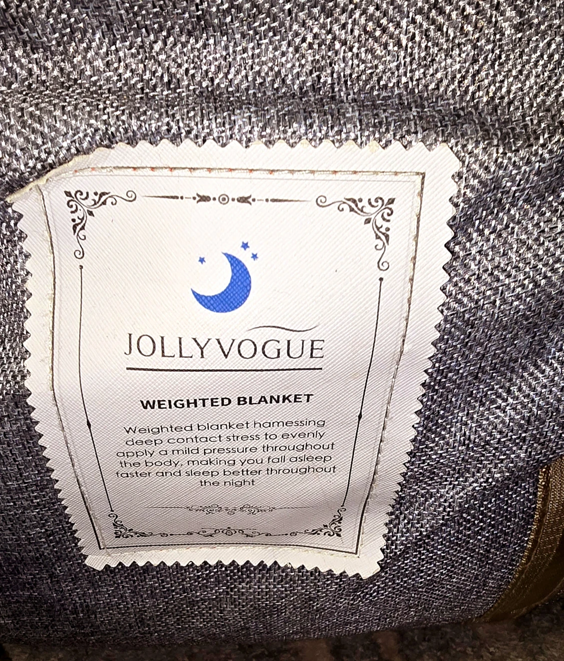 Jollyvogue Weighted Blanket (104 inches) - photo 2