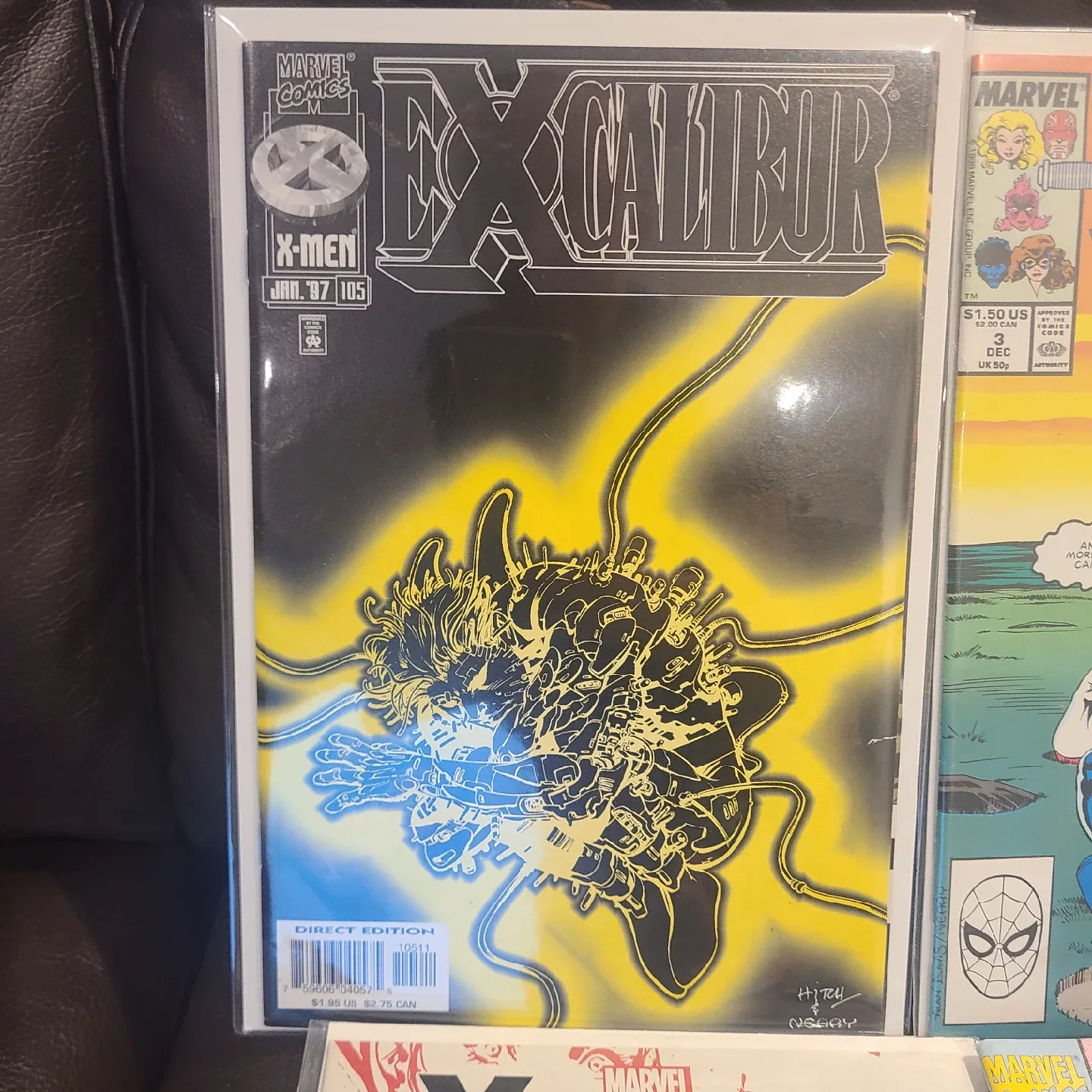 Excalibur #3 ,105 & X-Factor 96 and 256 image indicator(2)