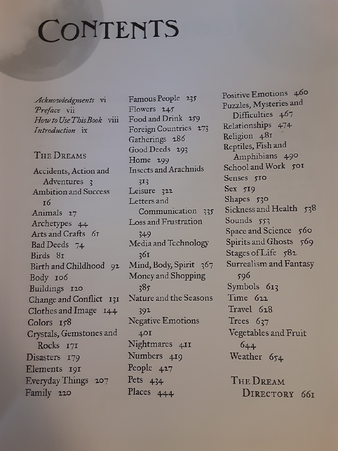 The Element Encyclopedia of 20,000 Dreams by Theresa Cheung - photo 4