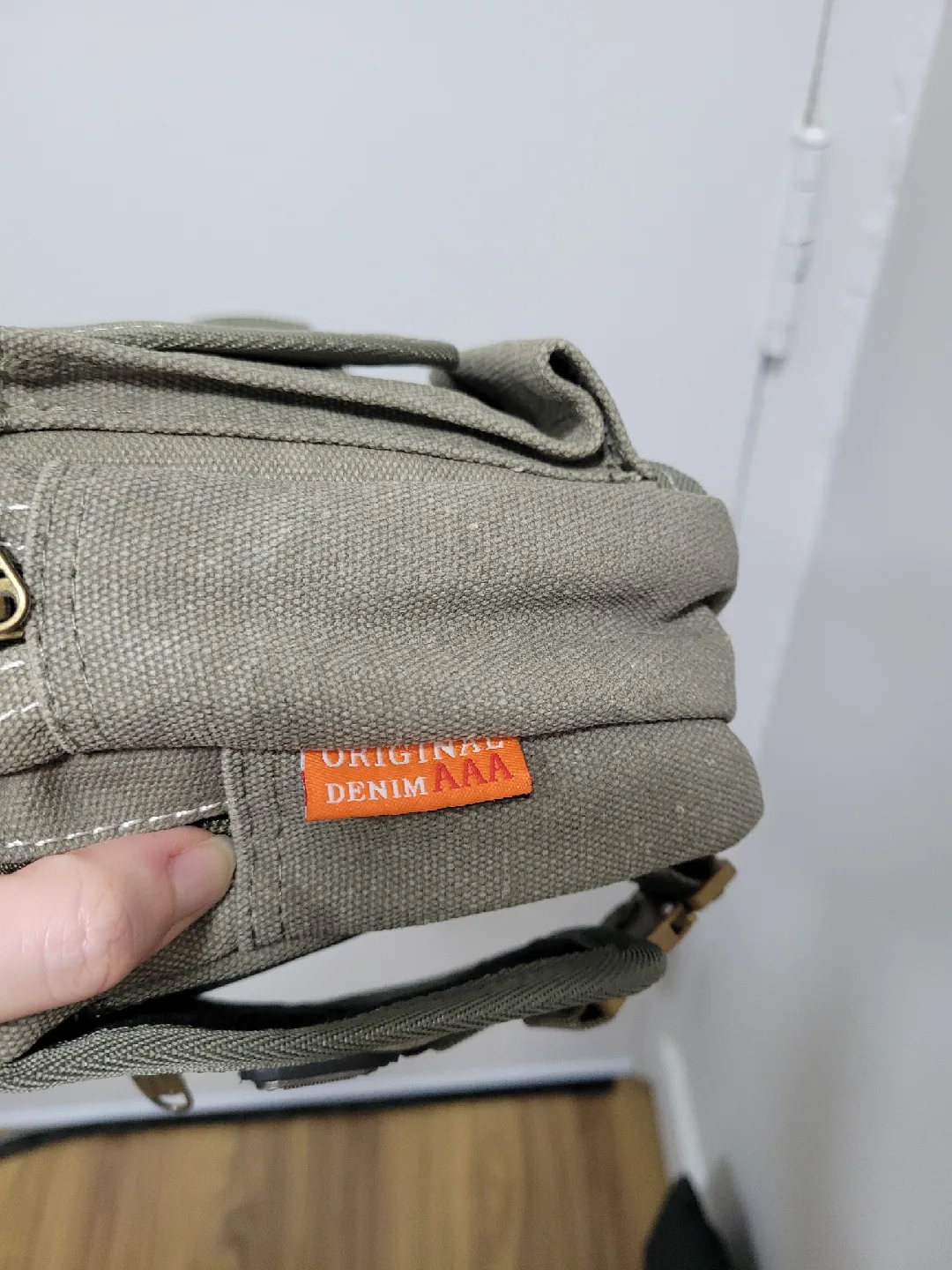 AAA Olive Green Canvas Funny Pack image indicator(10)