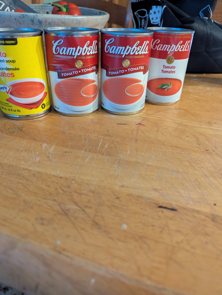 Campbell's Tomato Soup Cans