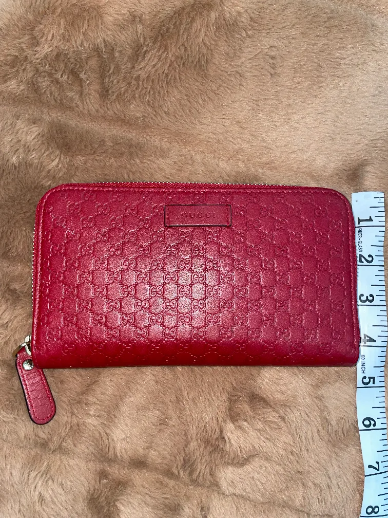 Gucci Guccissima Leather Zip Around Wallet image indicator(3)