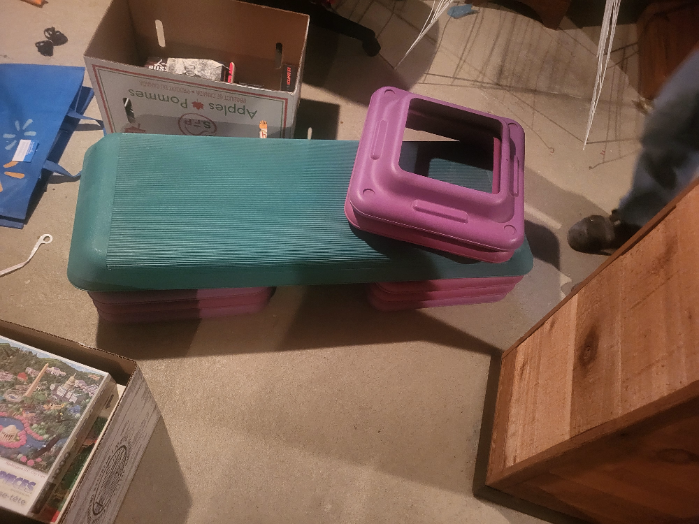 Aerobic Step Platform with Risers - photo 2