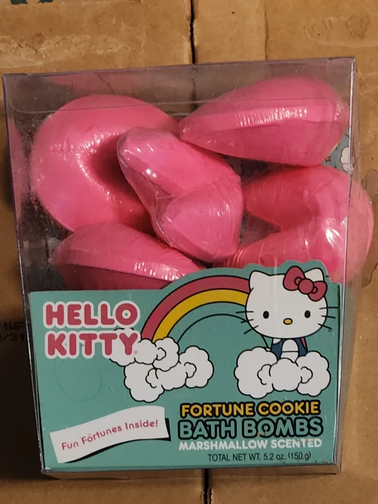 Hello Kitty Fortune Cookie Bath Bombs thumbnail