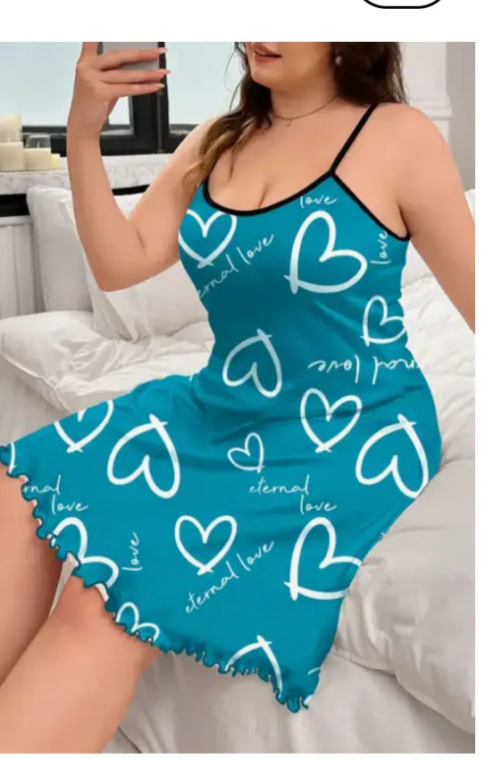 BN Ladies Plus Night Gown image indicator(4)