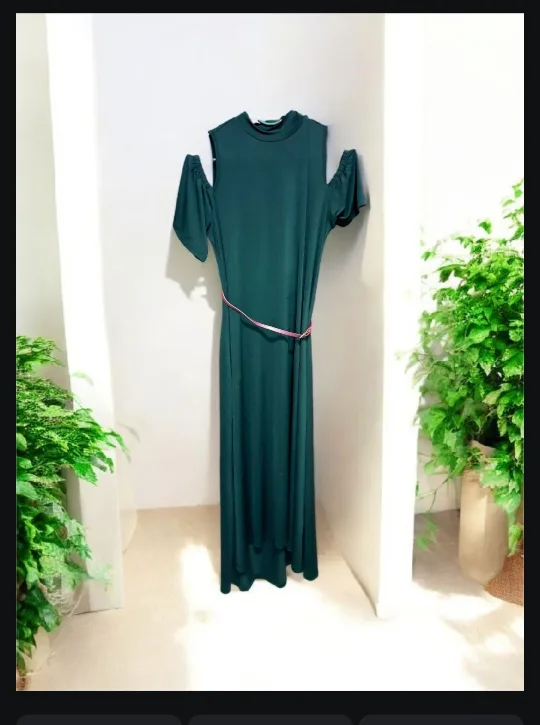 Assorted Dresses - Plaid, Green, Black/White image indicator(2)