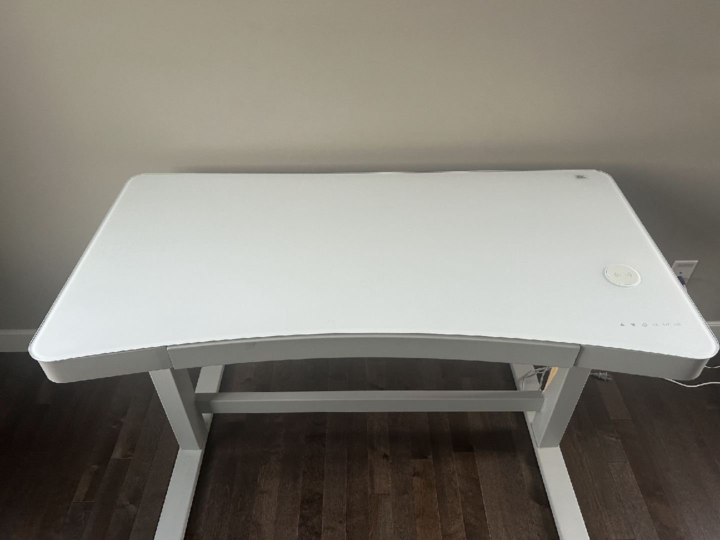 ATOLLO Height Adjustable Desk with Glass Top - photo 3