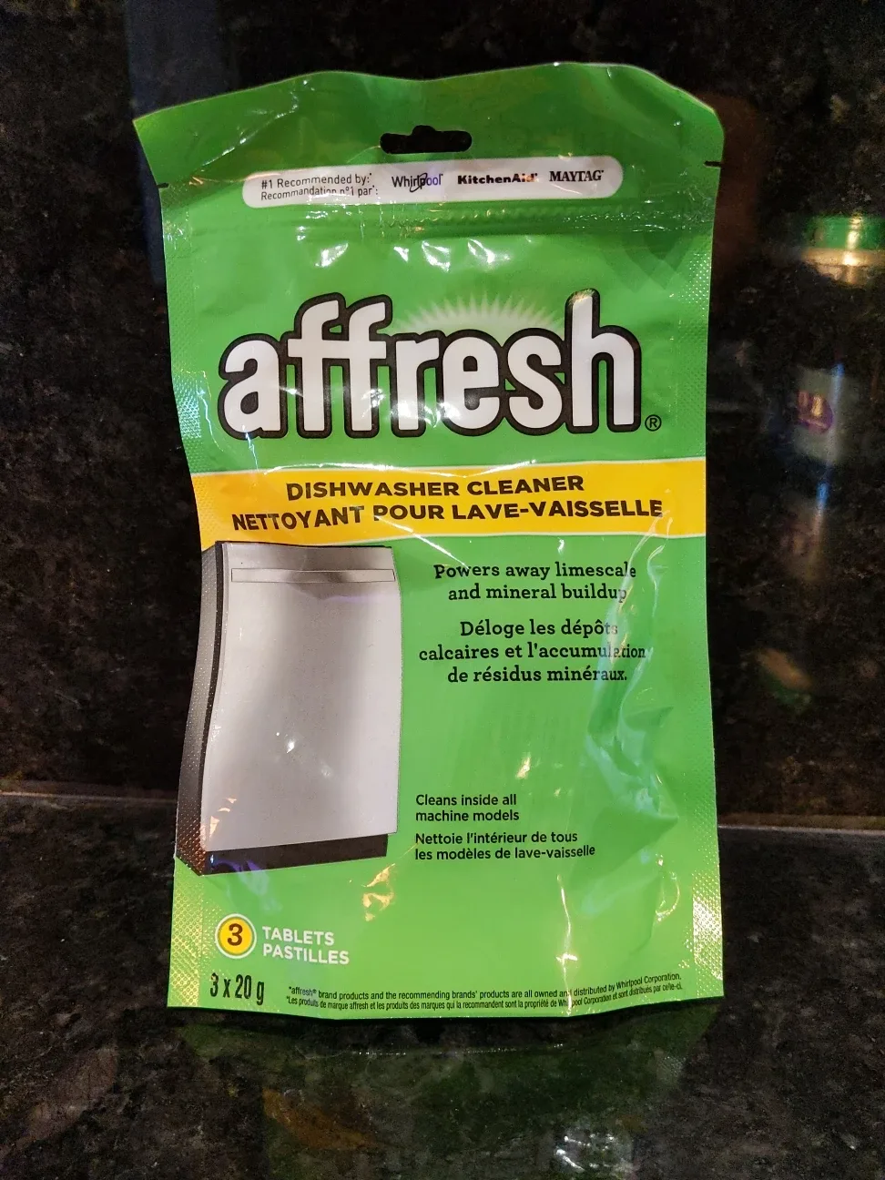 Affresh Dishwasher Cleaner Tablets - 3 Pack
