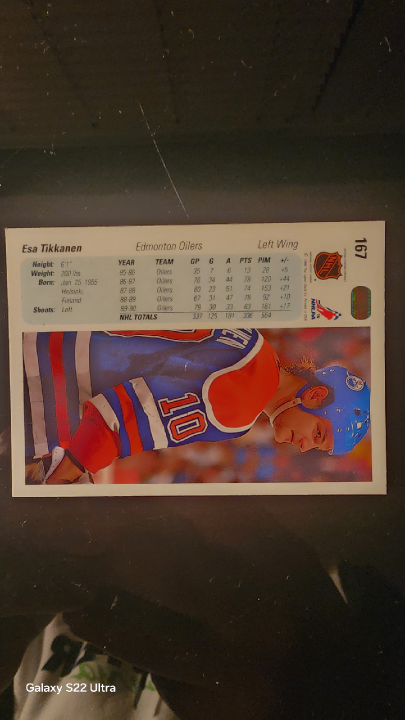 Esa Tikkanen & Joe Mullen Hockey Cards - photo 5