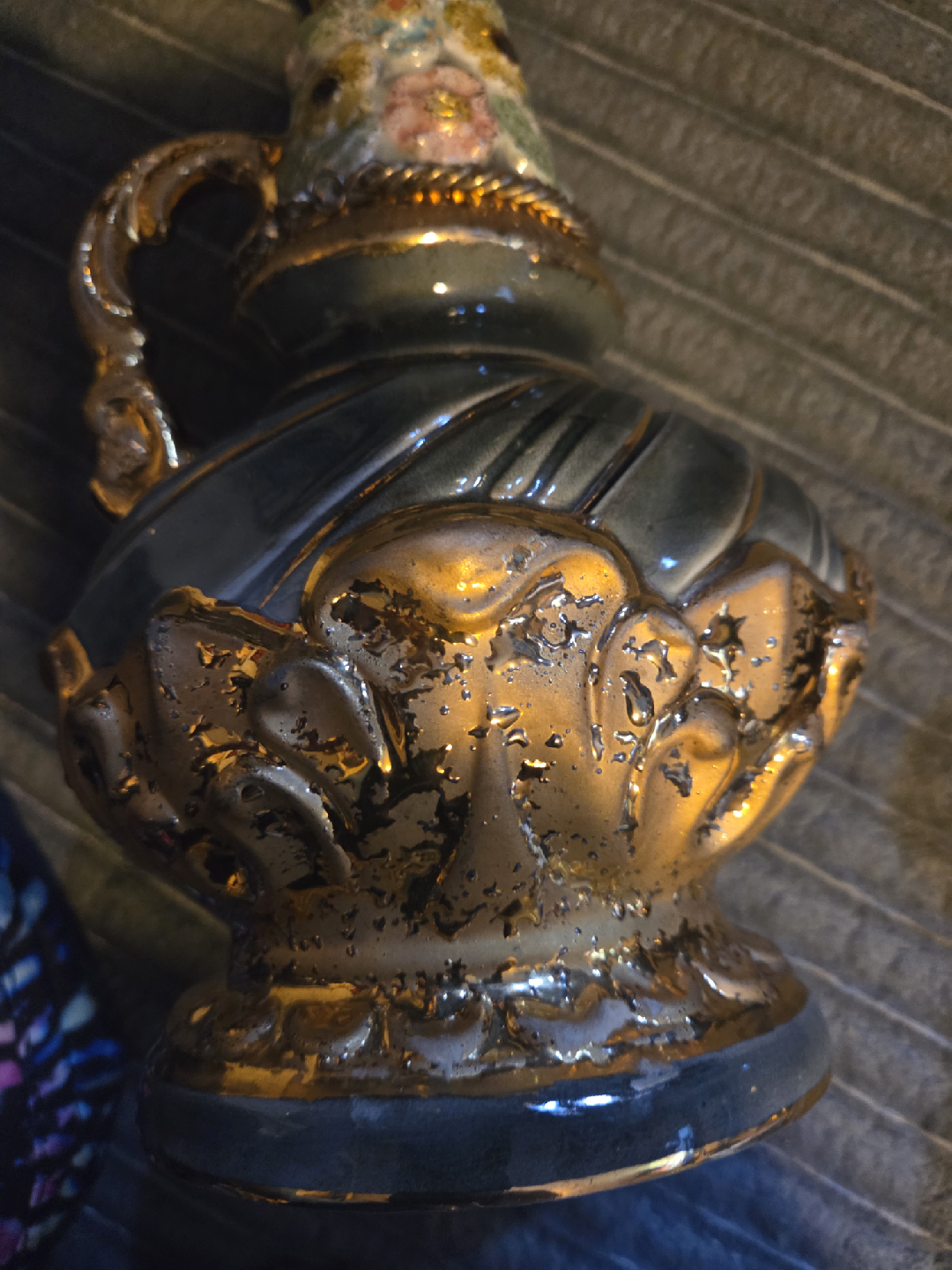 Vintage Decorative Floral Pitcher - photo 3