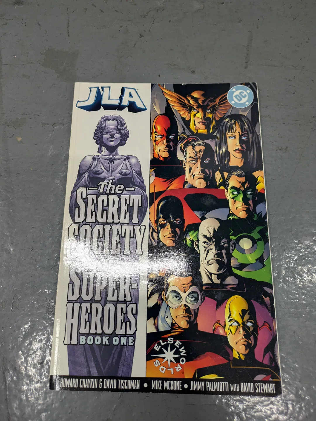 JLA The Secret Society of Super-Heroes Book One thumbnail