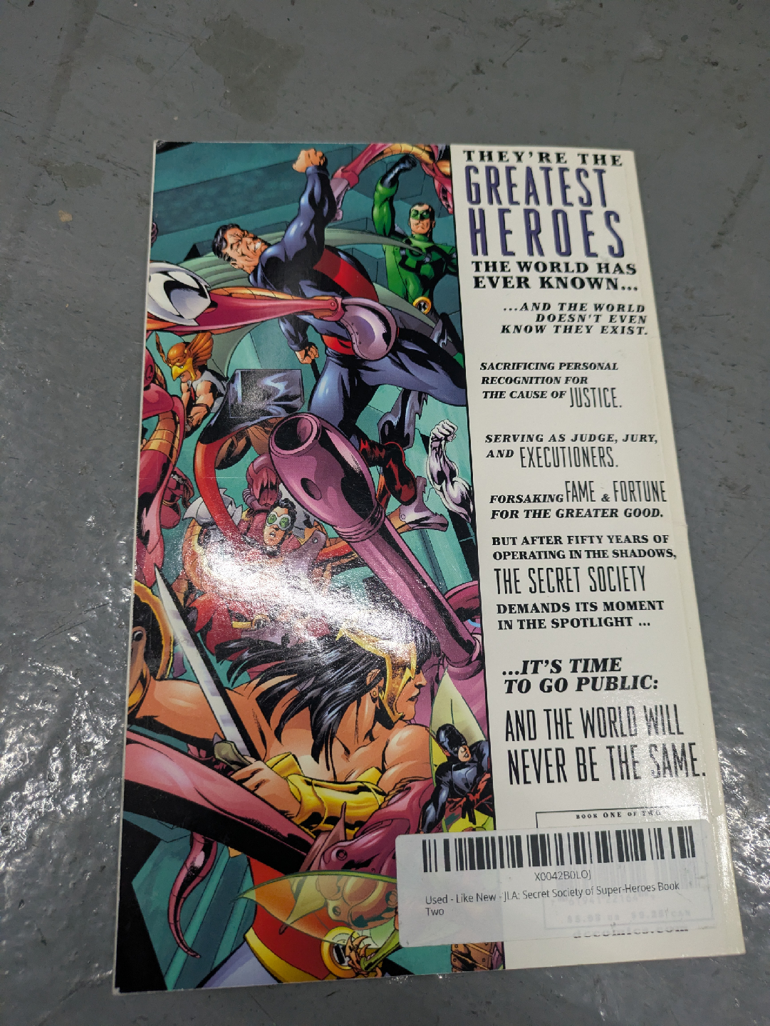 JLA The Secret Society of Super-Heroes Book One - photo 3