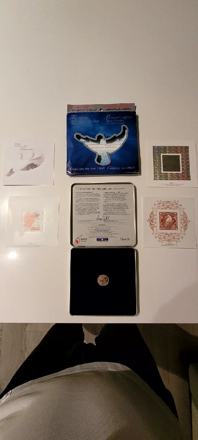 2000 Canada Post Millennium Official Keepsake - Complete image indicator(2)