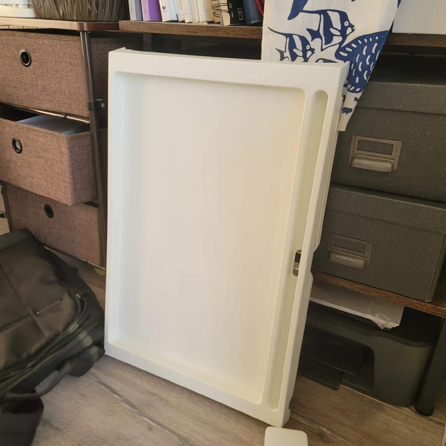 IKEA White bed table thumbnail