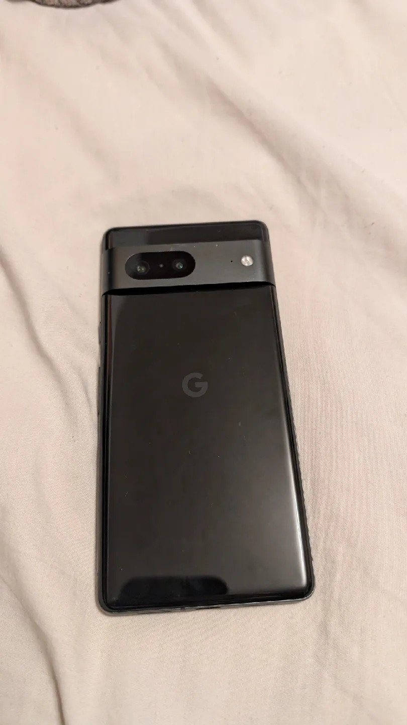 Black Google Pixel 7 Phone 128GB 5G, good condition image indicator(4)
