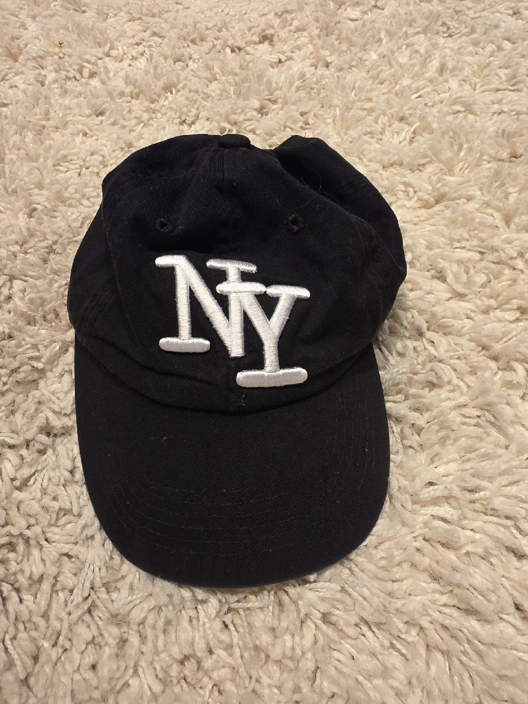 NY Baseball Cap - Black