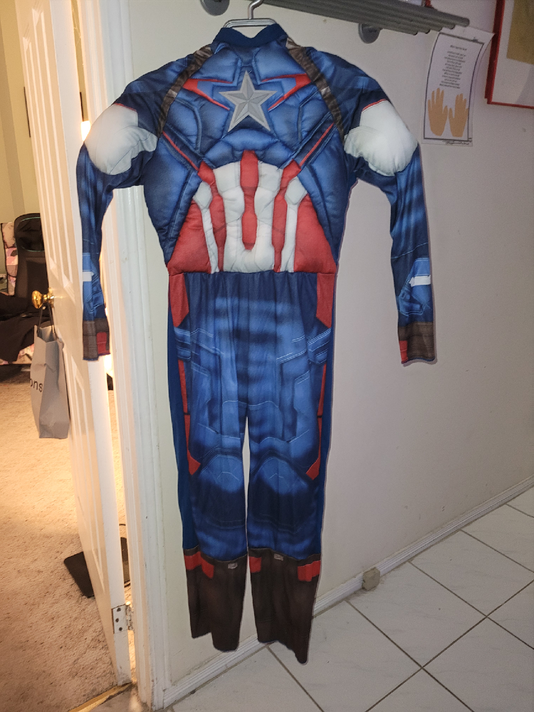 Captain America Halloween Costume for Boys