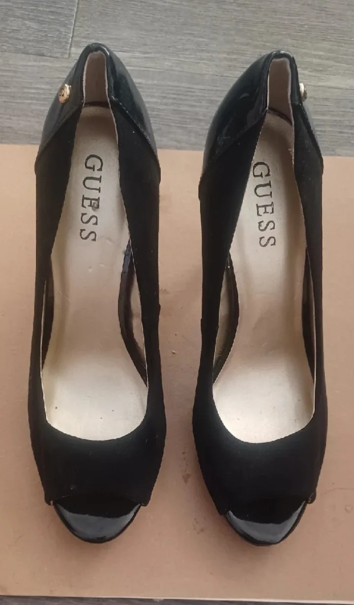 Guess Black Heels - Size 7.5 M thumbnail