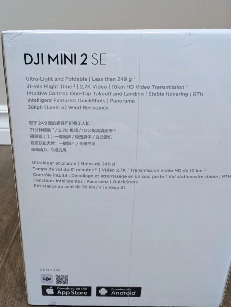 Brand New Sealed DJI Mini 2 SE Drone For Sale image indicator(8)