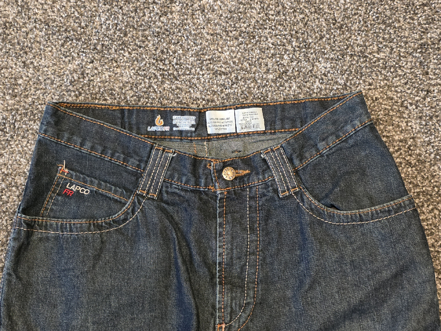 Lapco Men's FR Modern Denim Jeans  32 X 30 - photo 4