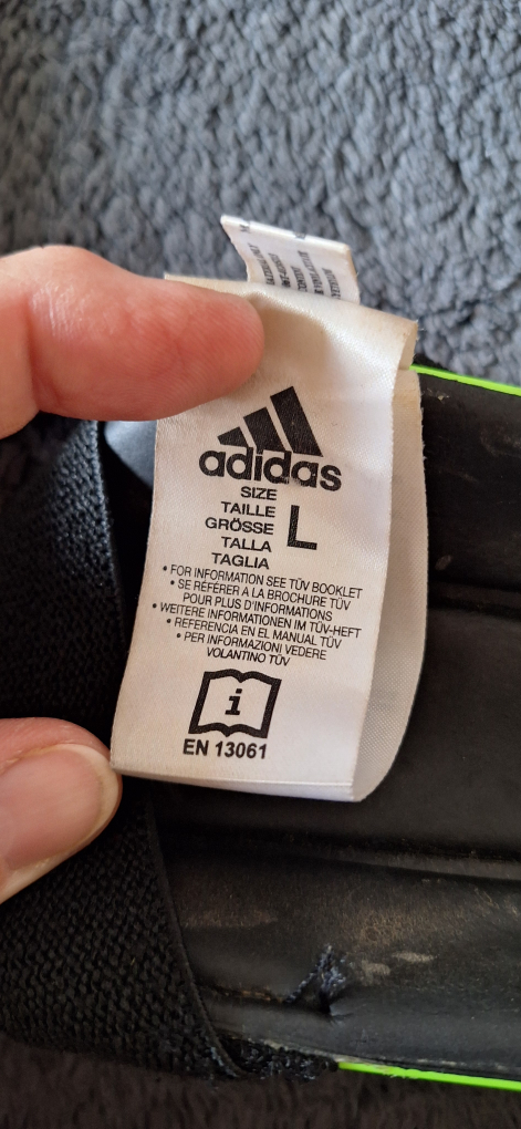 Adidas Soccer Shin Guards - Kids Size L - photo 2