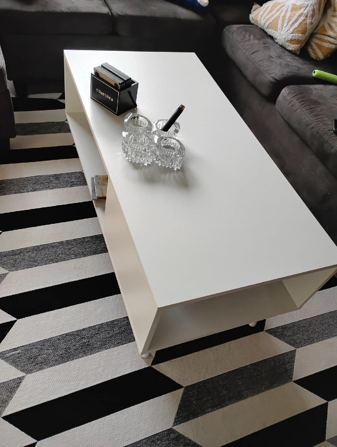 White Modern Coffee Table