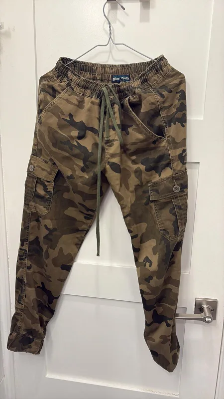 Blue Path Camo Cargo Pants thumbnail