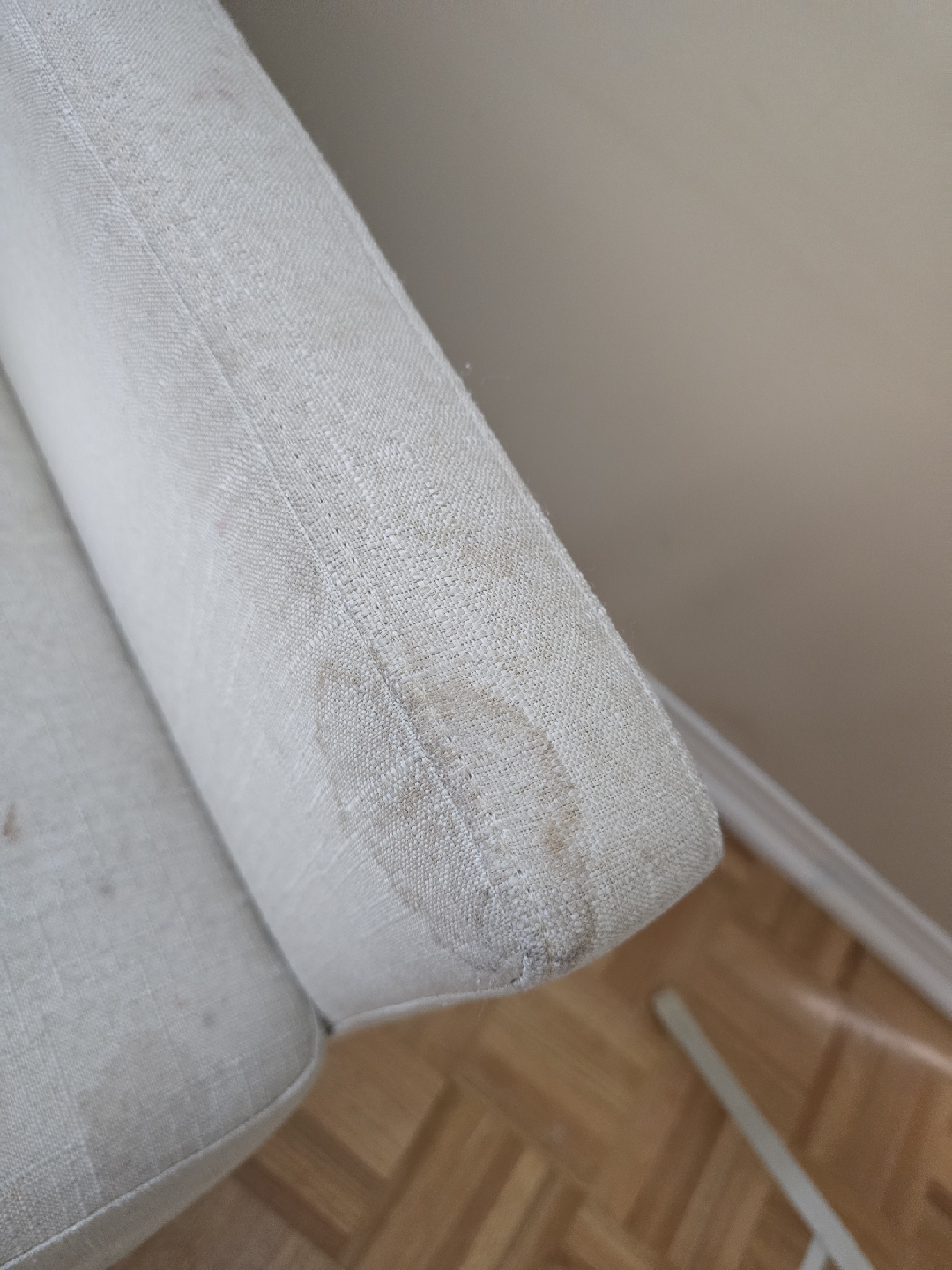 Swivel Armchair - Beige - photo 3
