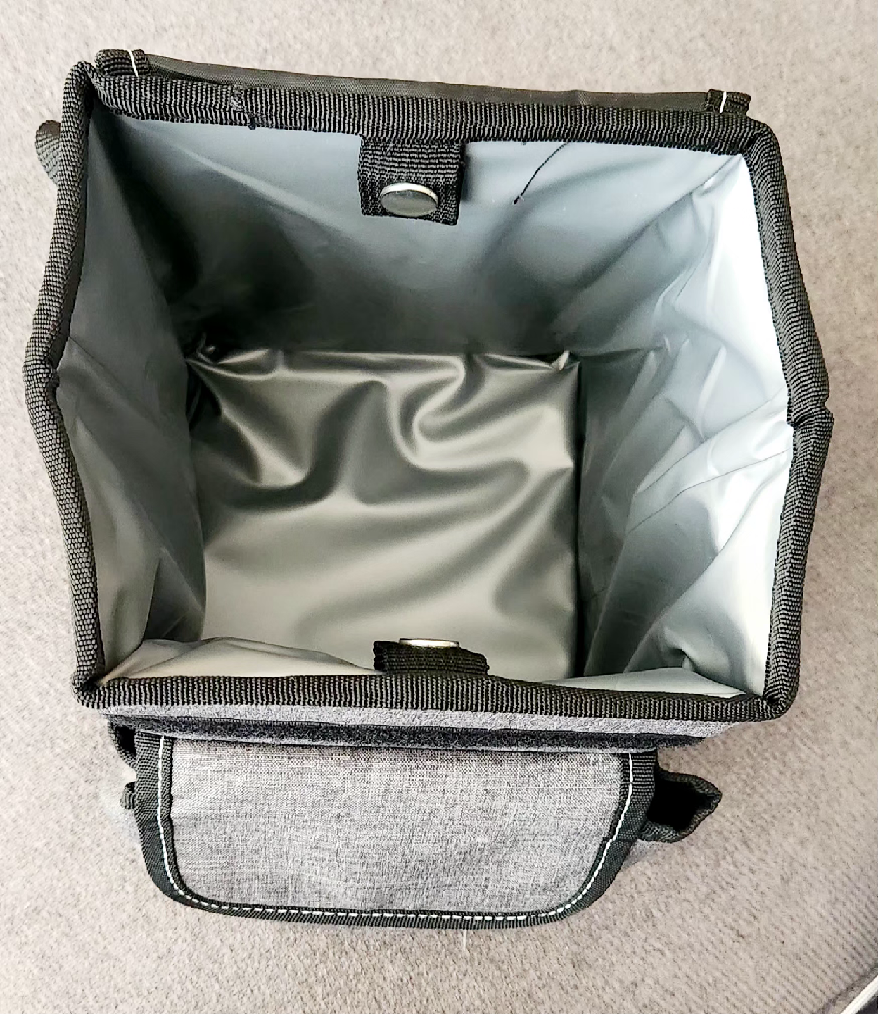 Automotive Trash Can with Lid & Storage - photo 4