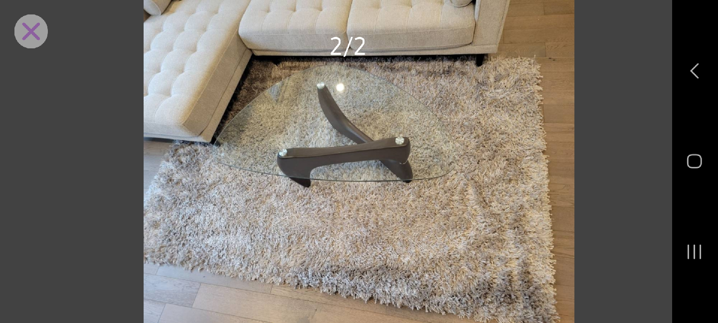 Shag Area Rug - Grey 5x 7.5 - photo 3