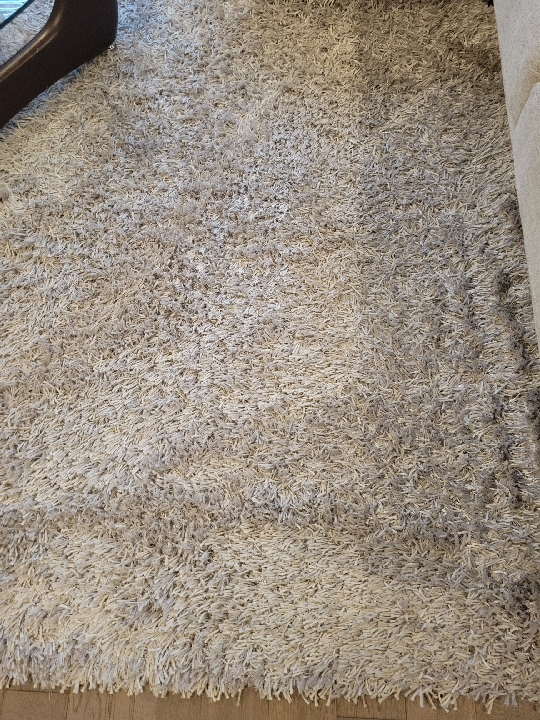 Shag Area Rug - Grey 5x 7.5 - photo 4
