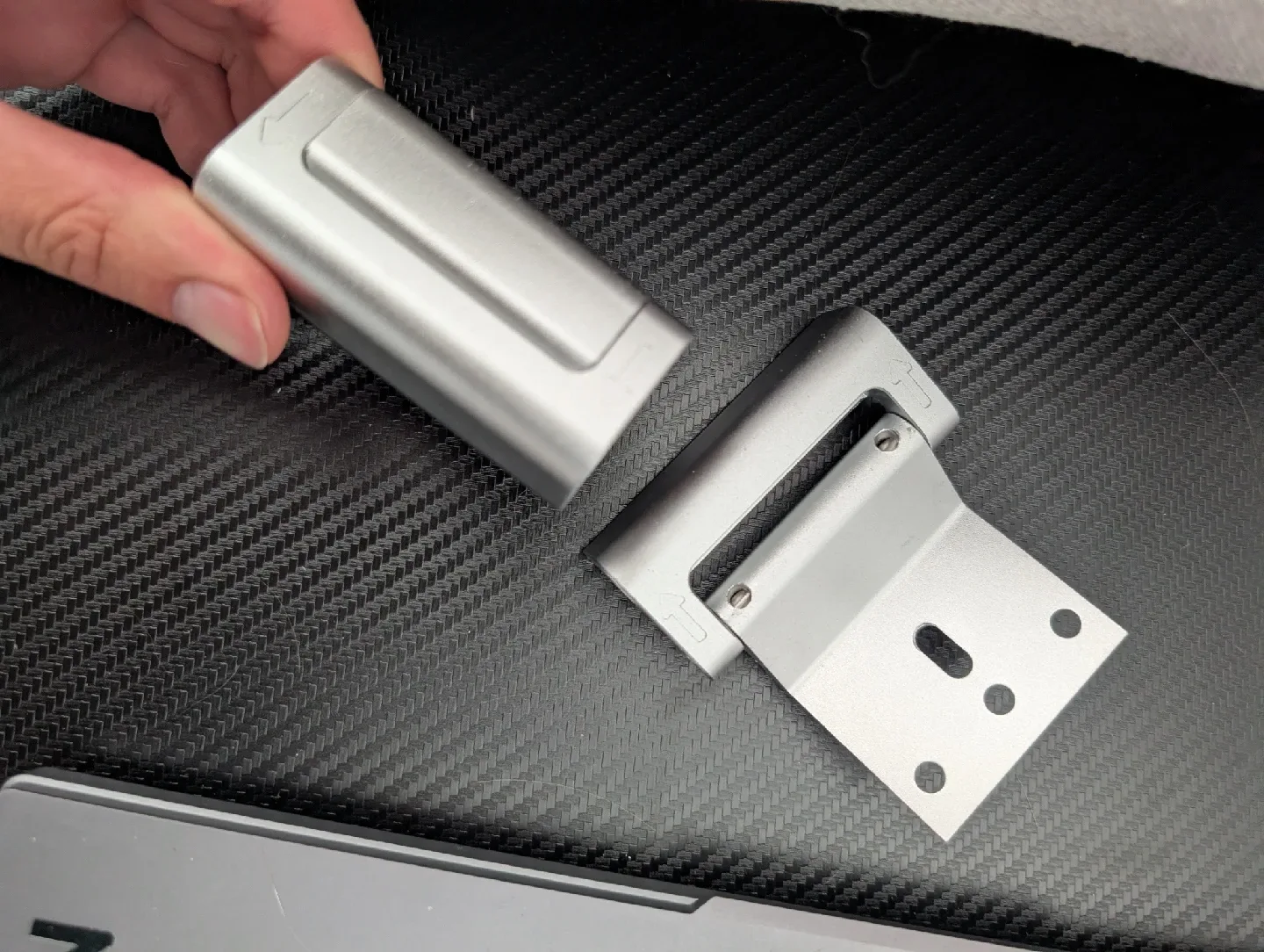 2 Pack Rerishom Home Door Security Lock - Silver thumbnail