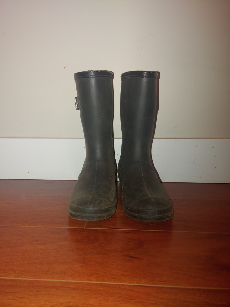 Hunter Rain Boots for lady Size 8