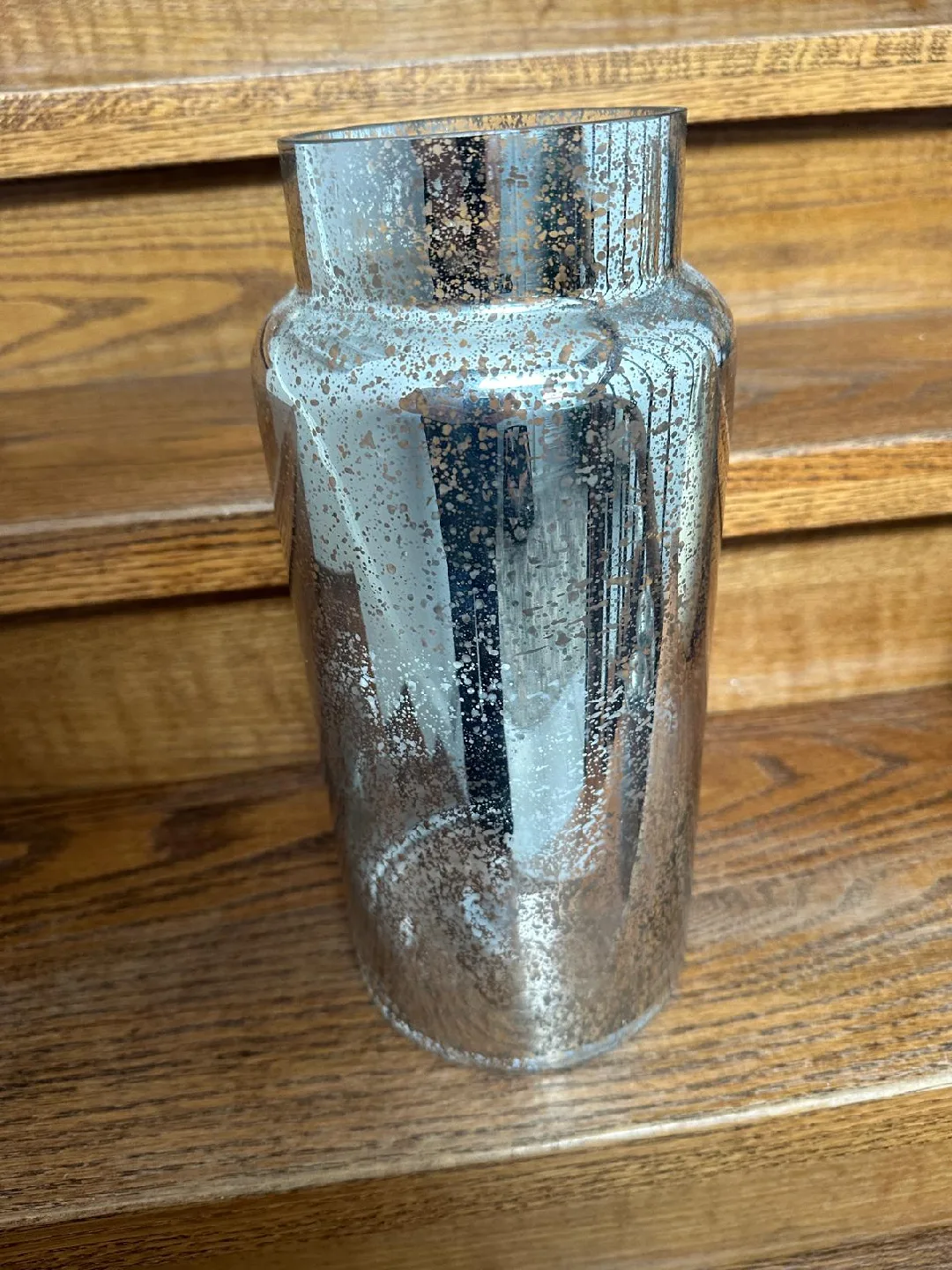 Silver Mercury Glass Vase thumbnail