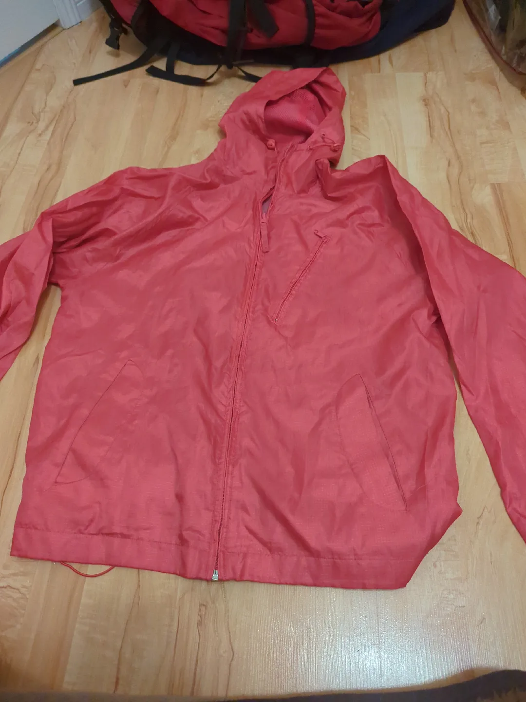pink rain poncho thumbnail
