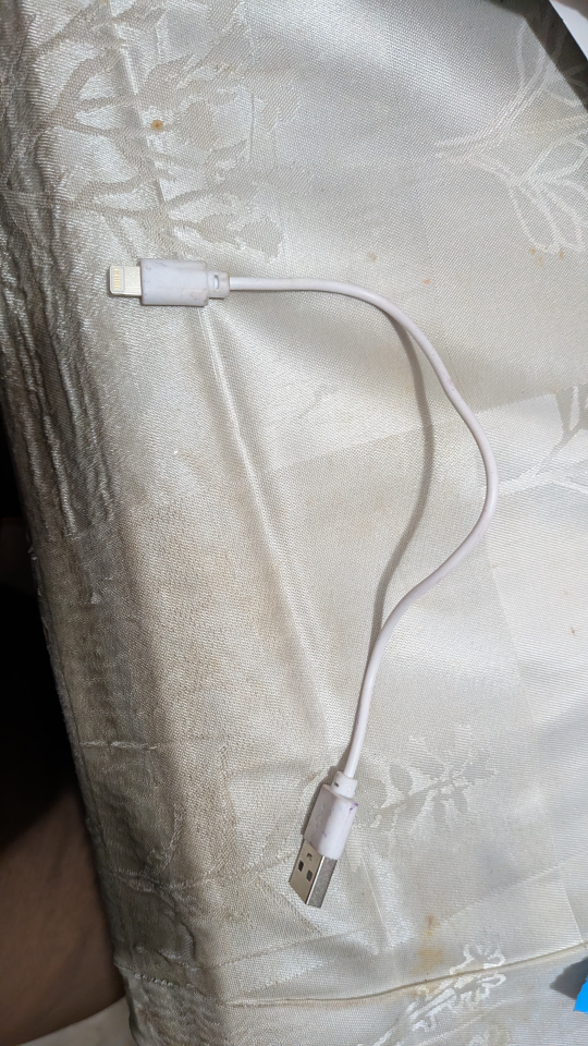 Used USB Charging Cable