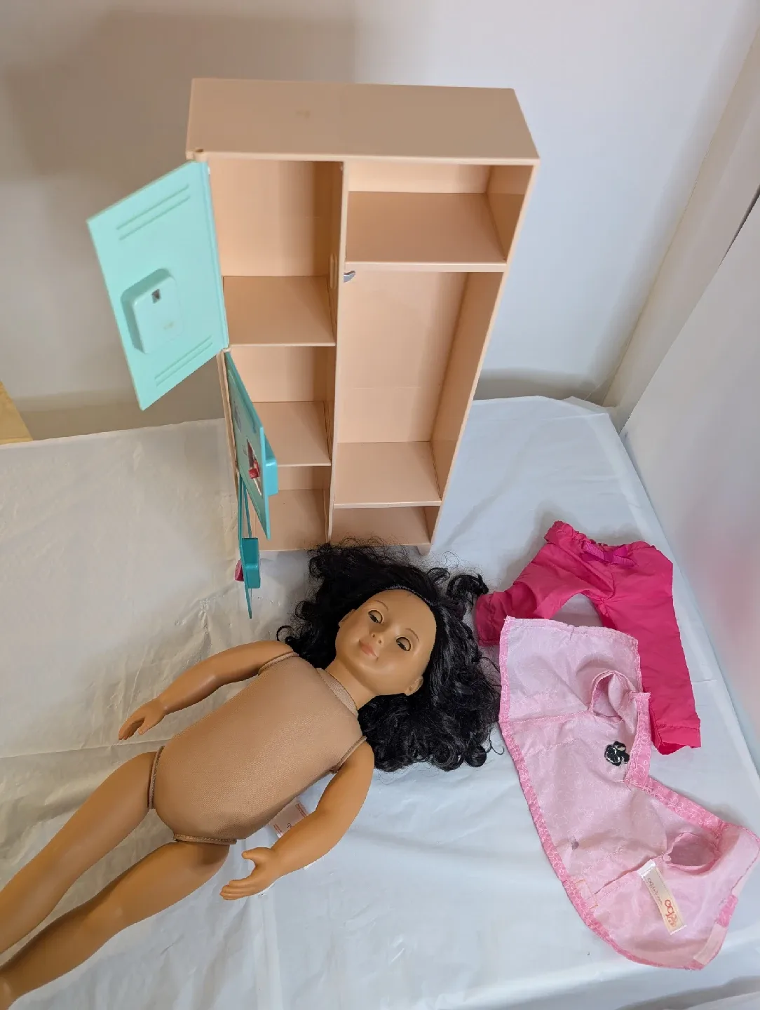 Our Generation Doll with Clothes & Locker image indicator(4)