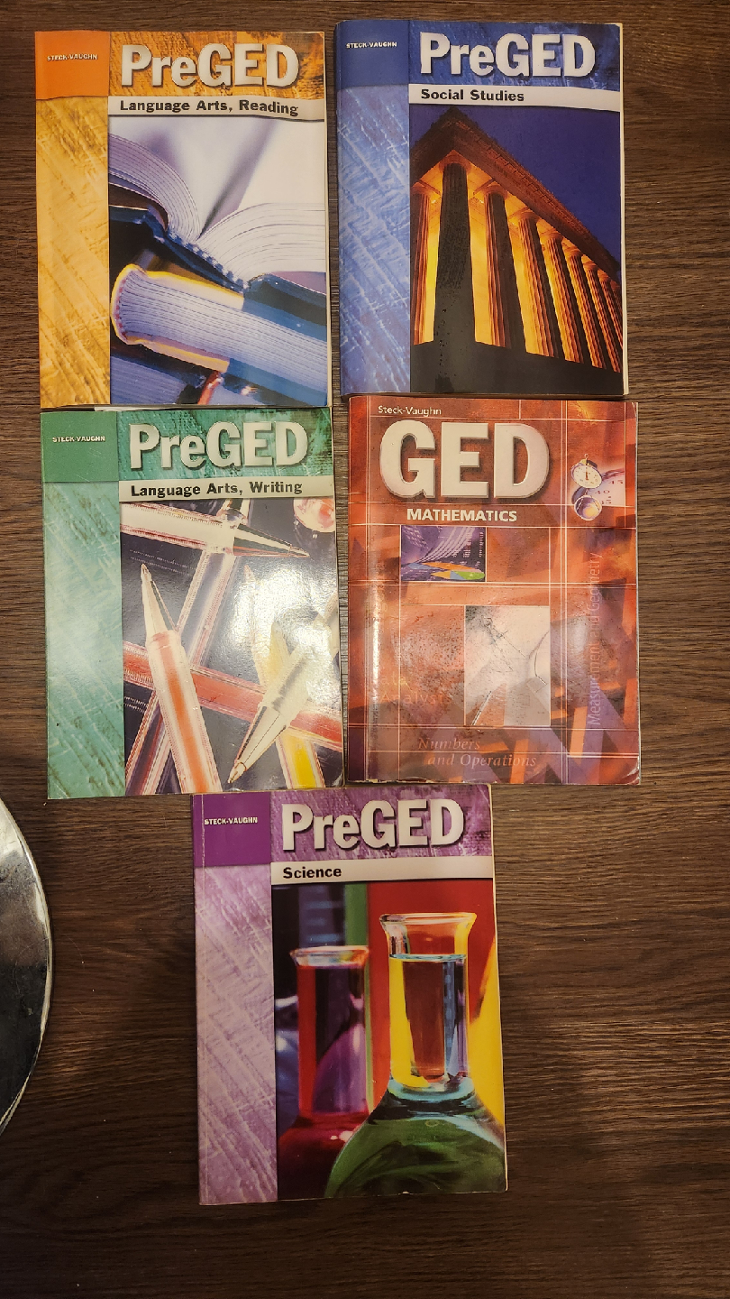 PreGED & GED Textbook Set