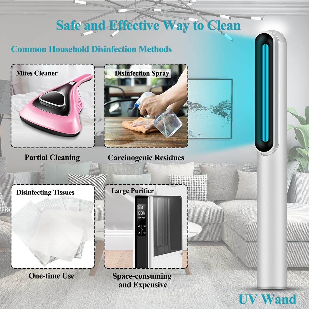 UV Light Sanitizer Wand Portable Handheld UV Sanitize - photo 4