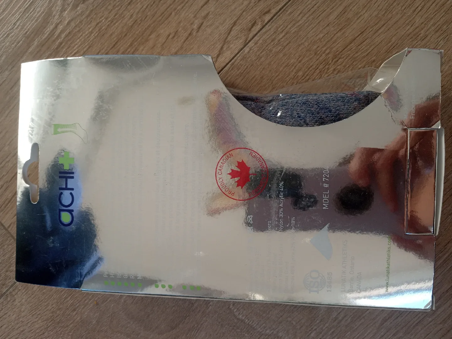 Achi+ Medical Compression Socks - Denim Cool (Cotton Blend) - XR image indicator(2)