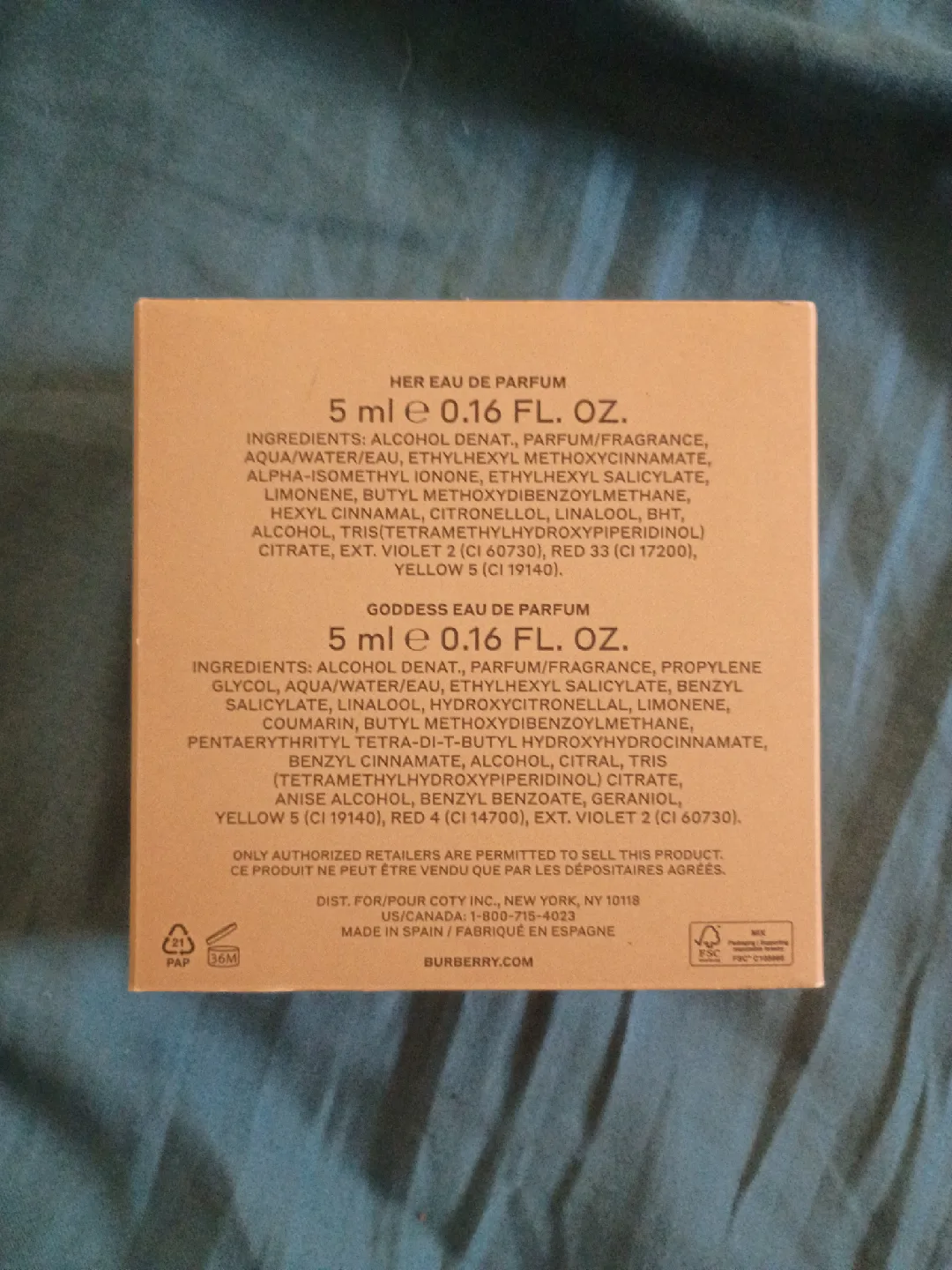 Burberry Her & Goddess Eau de Parfum Set - New image indicator(2)