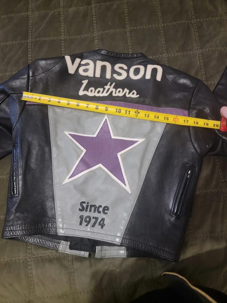 Vanson Leather Racing Jacket image indicator(8)