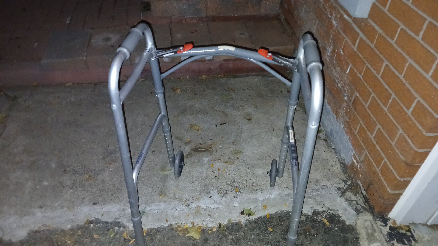 aluminum Walker with Wheels