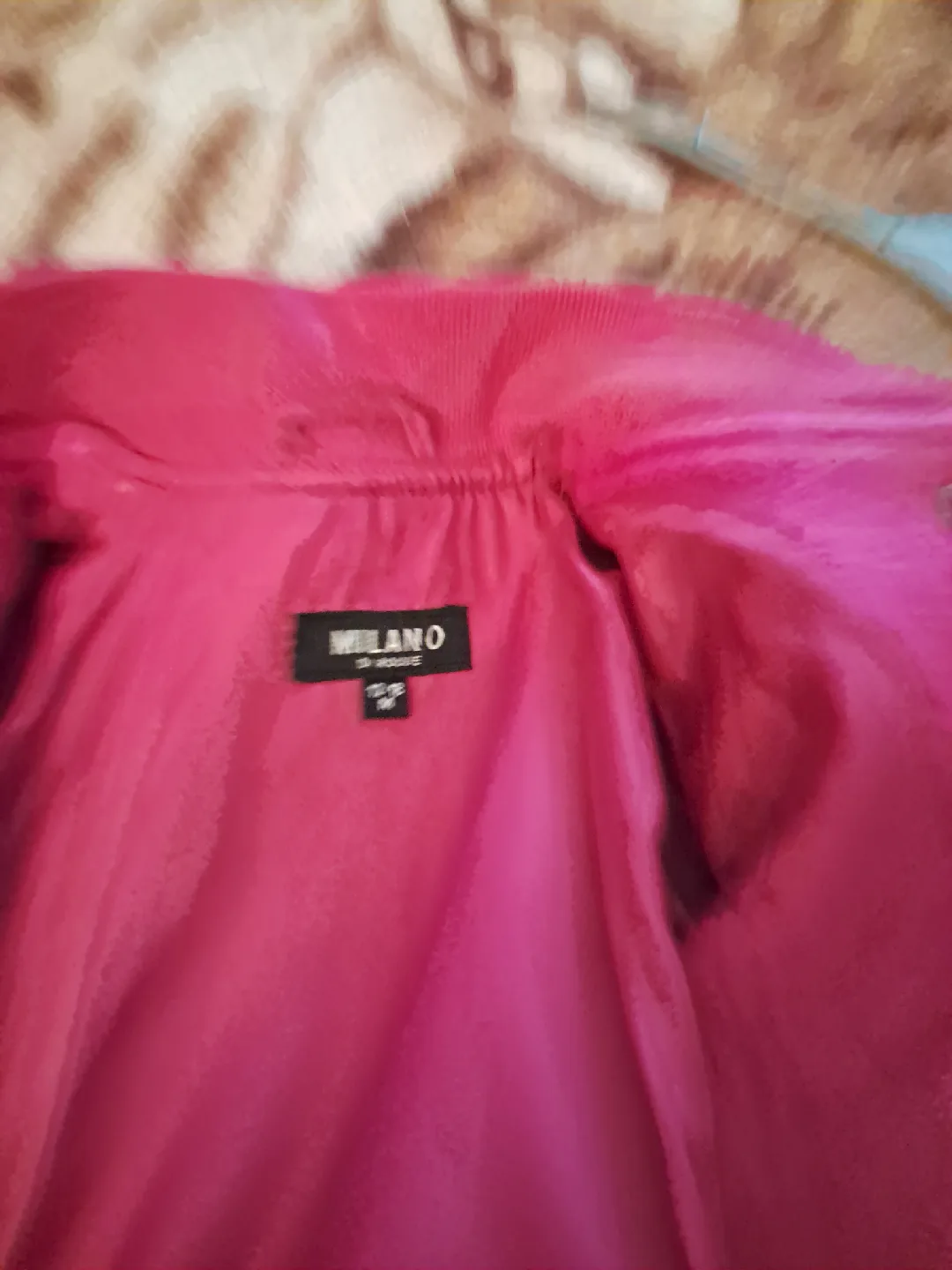 Milano Di Rouge Pink Varsity Jacket image indicator(3)