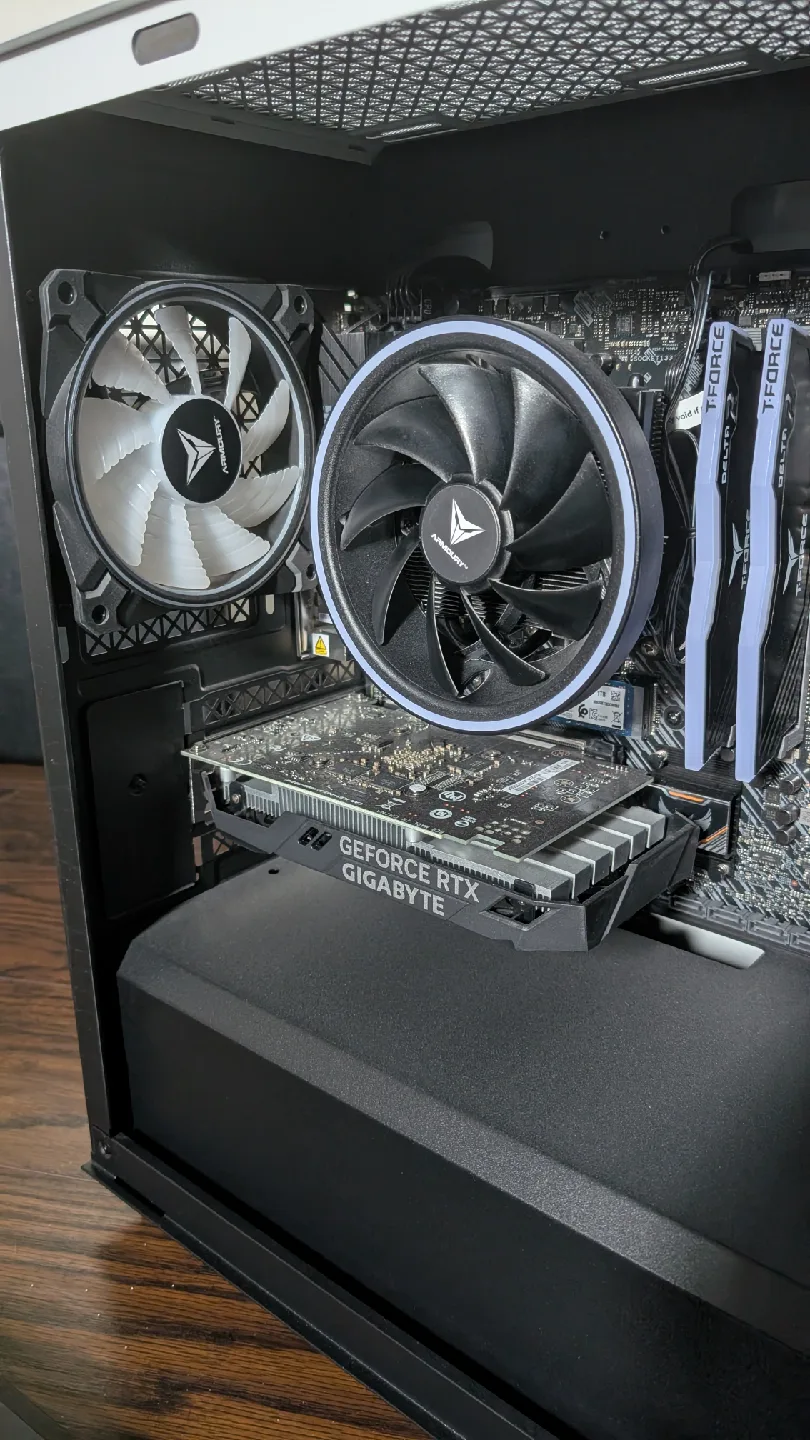 Gaming PC Ryzen 5700 RTX 3050 6GB 16gb RAM 1TB image indicator(5)