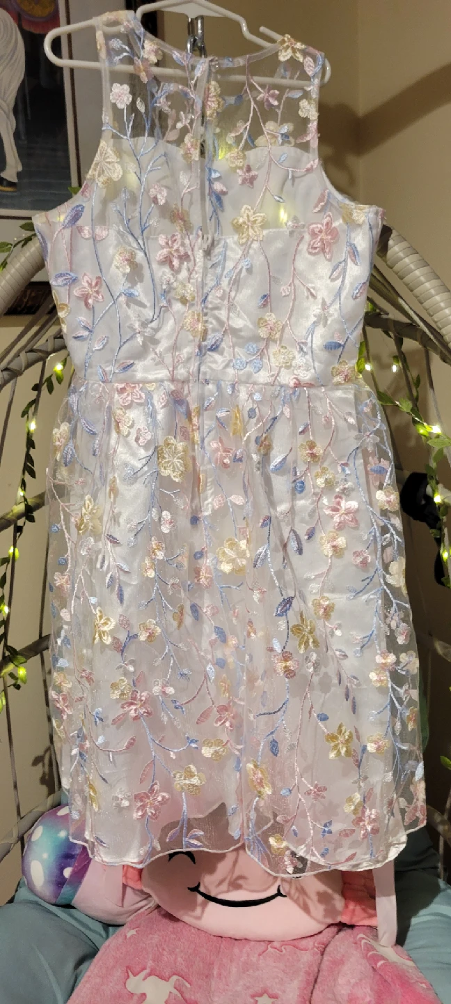 Rare Editions Girls Floral Dress - Size 16 - photo 2