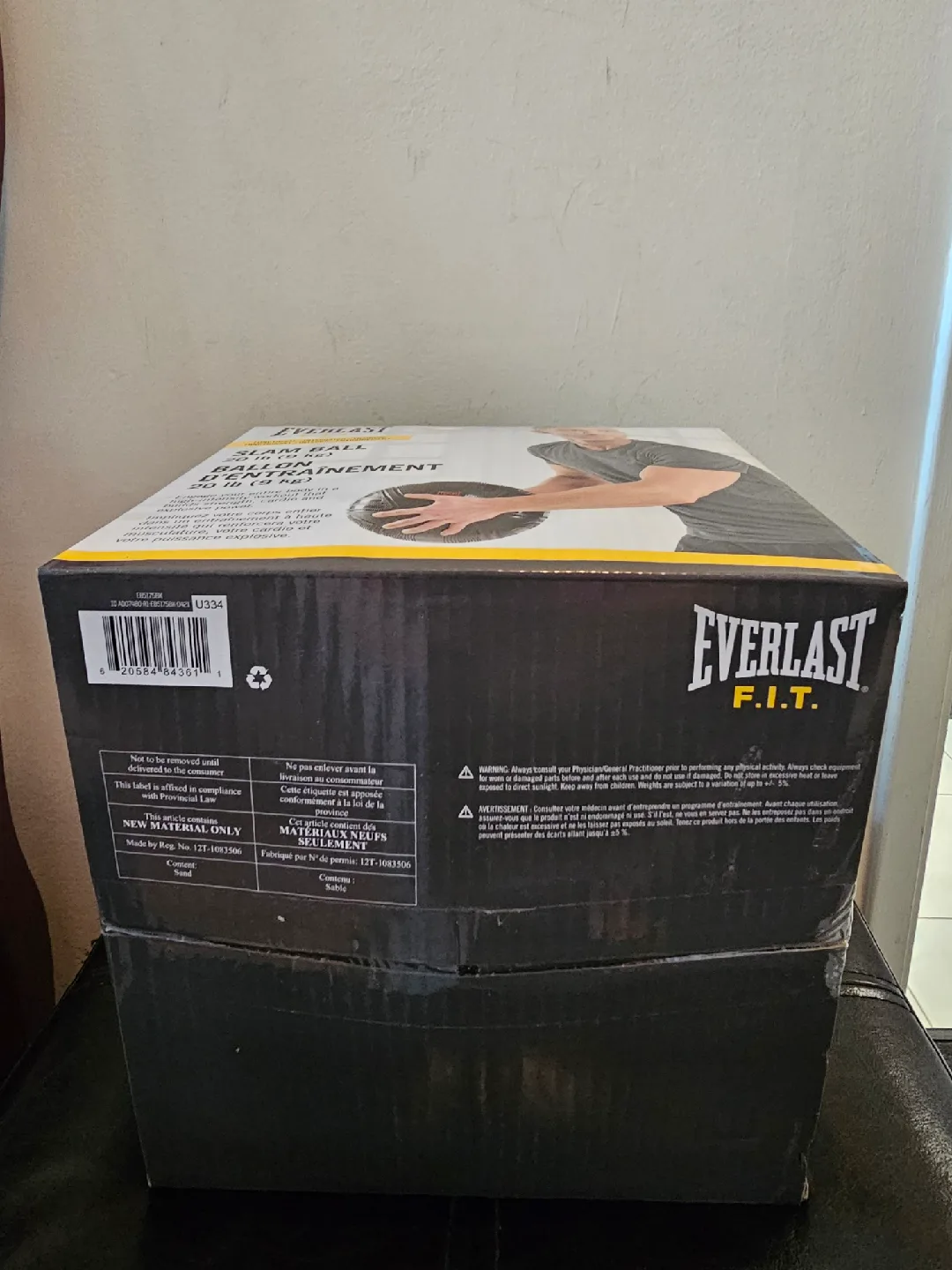 EVERLAST Slam Ball 20 lb/9 kg. FAST PICK-UP image indicator(5)